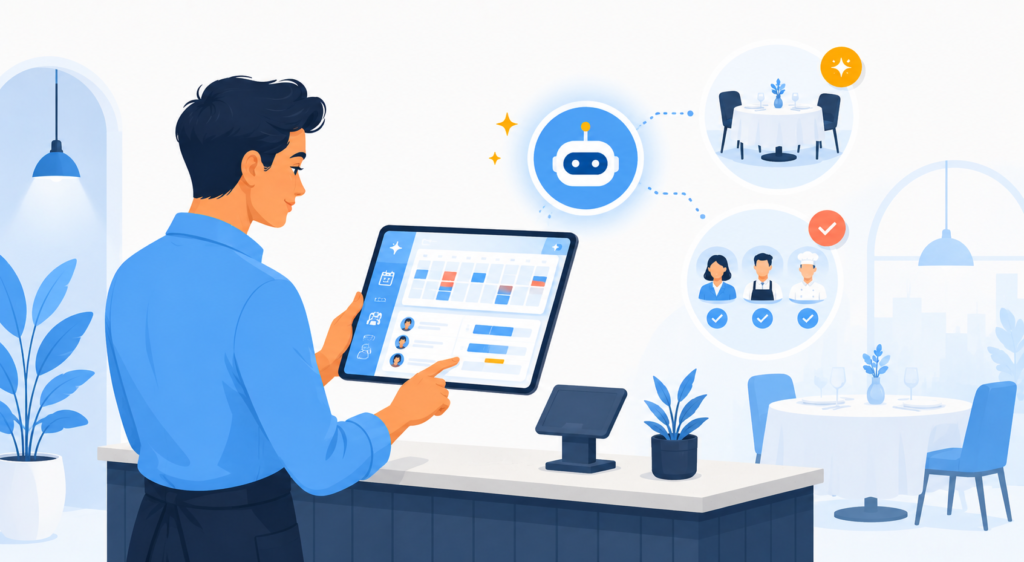 how to use ai scheduling for restaurant owners