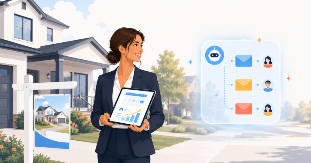 how to use ai automation for real estate agents