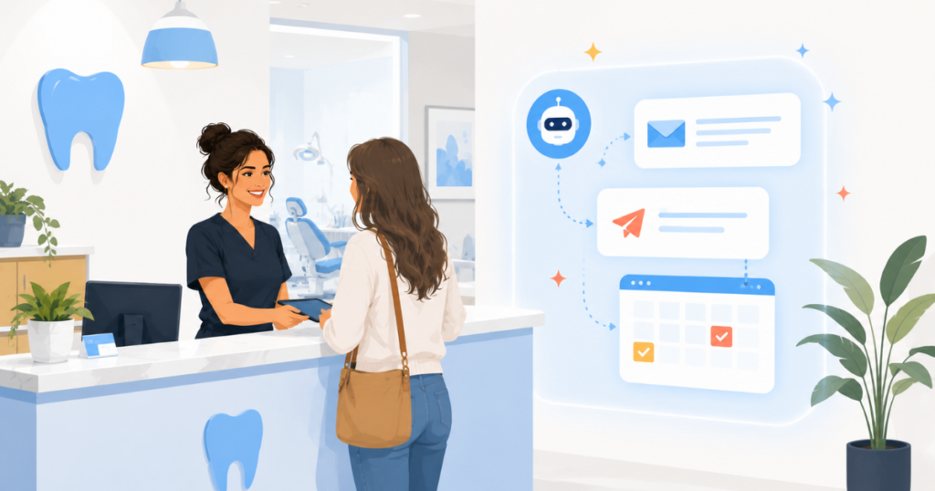 how to use ai customer service for dental offices