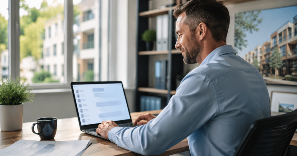 how to use ai chatbots for property managers dashboard overview