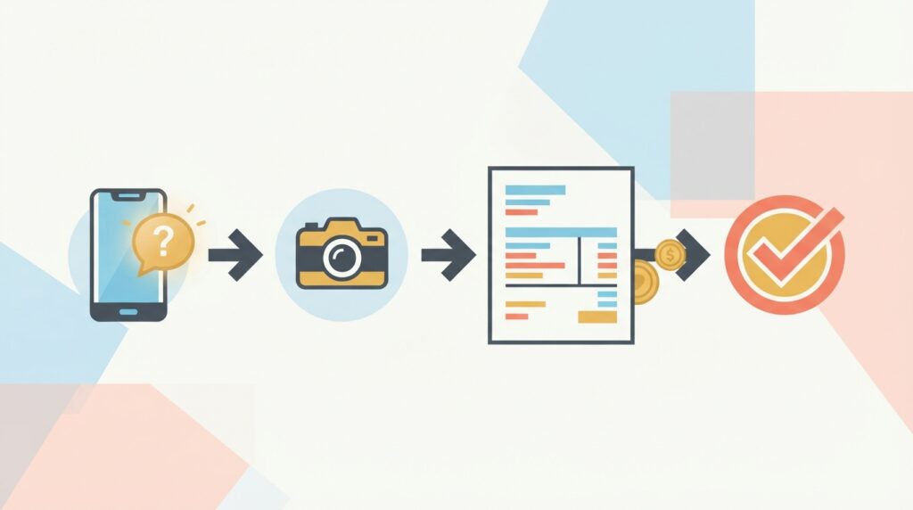 Diagram-showing-AI-plumbing-estimates-and-quotes-workflow-from-intake-to-approval